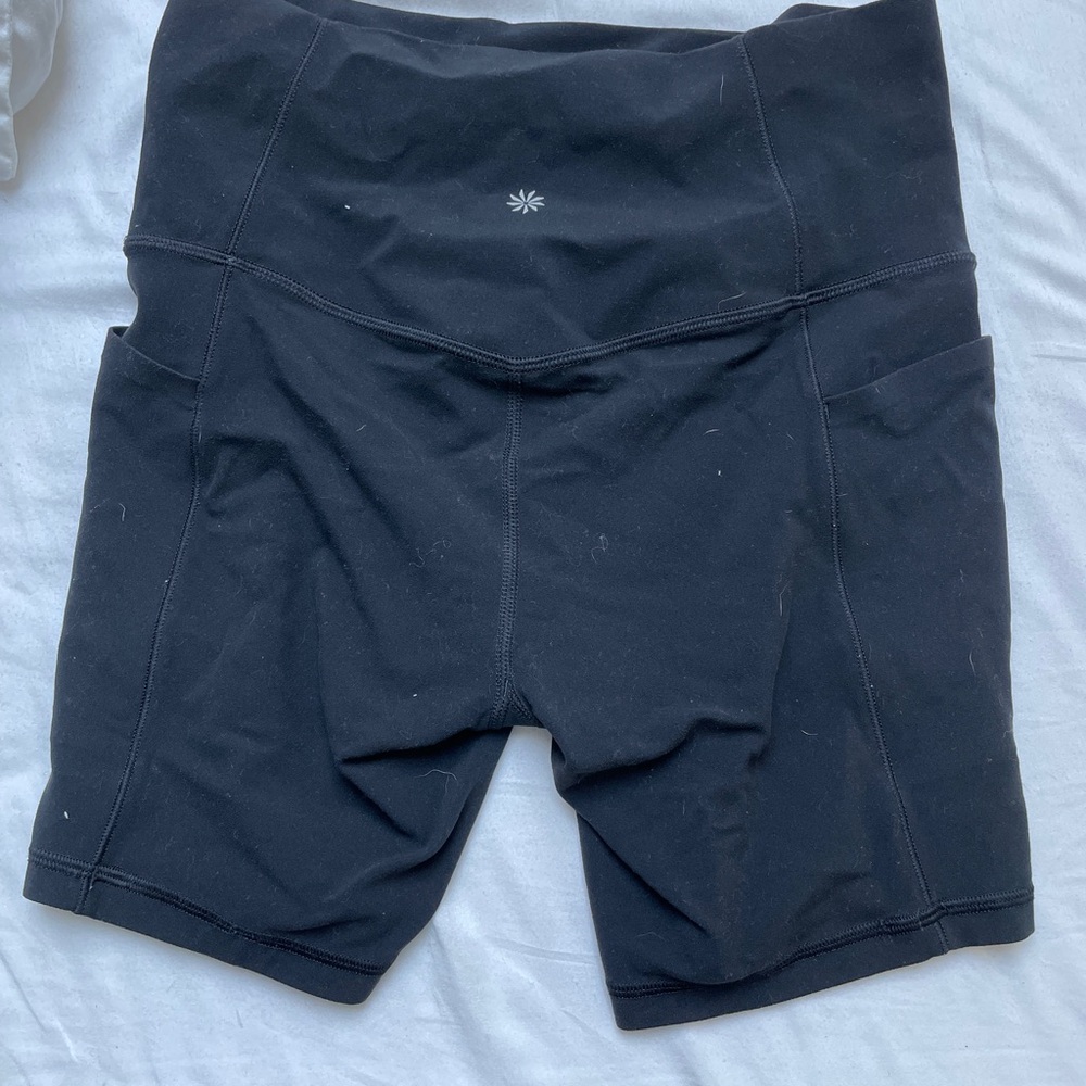 Athleta Black Bike Shorts for Women